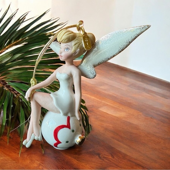Lenox 2015 Disney Showcase Tinker Bell “Fa La La La Fairy” Ornament Original Box - Picture 7 of 13